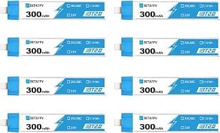 BETAFPV BT2.0 300mAh 1S LiPo batteries